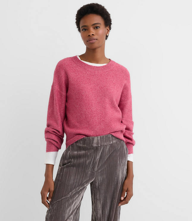 Shimmer Blouson Sweater