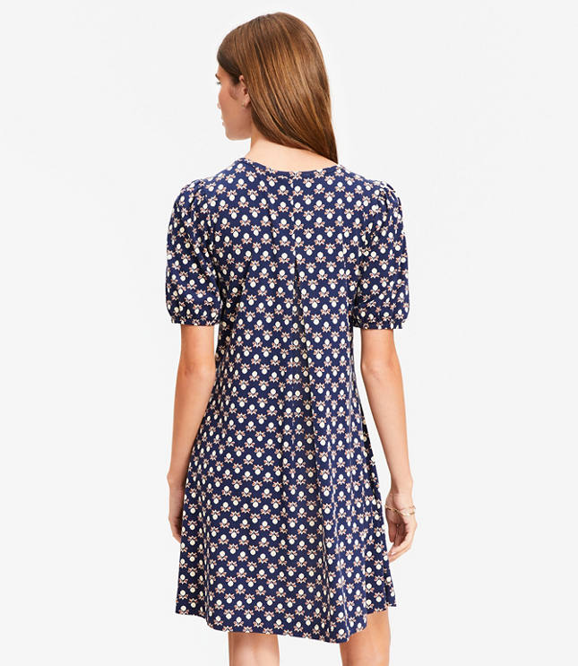 Garden Seamed Mini Dress