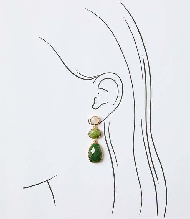Triple Drop Earrings