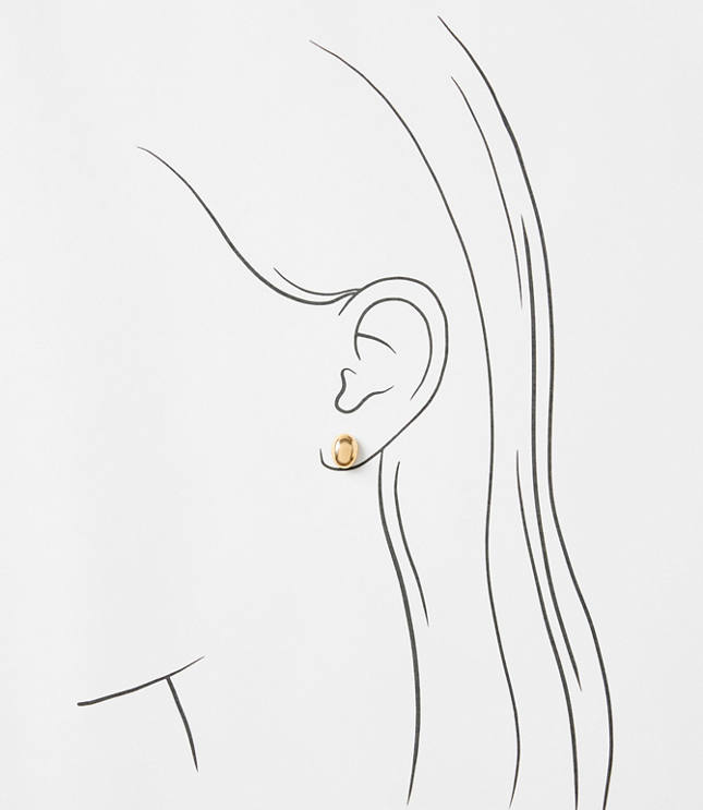 Mini Teardrop Stud Earrings