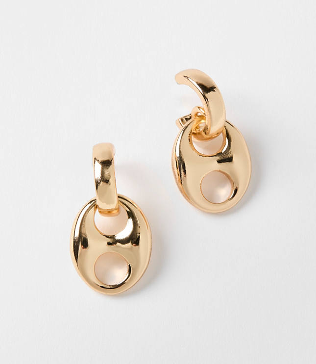 Mariner Chain Link Drop Earrings