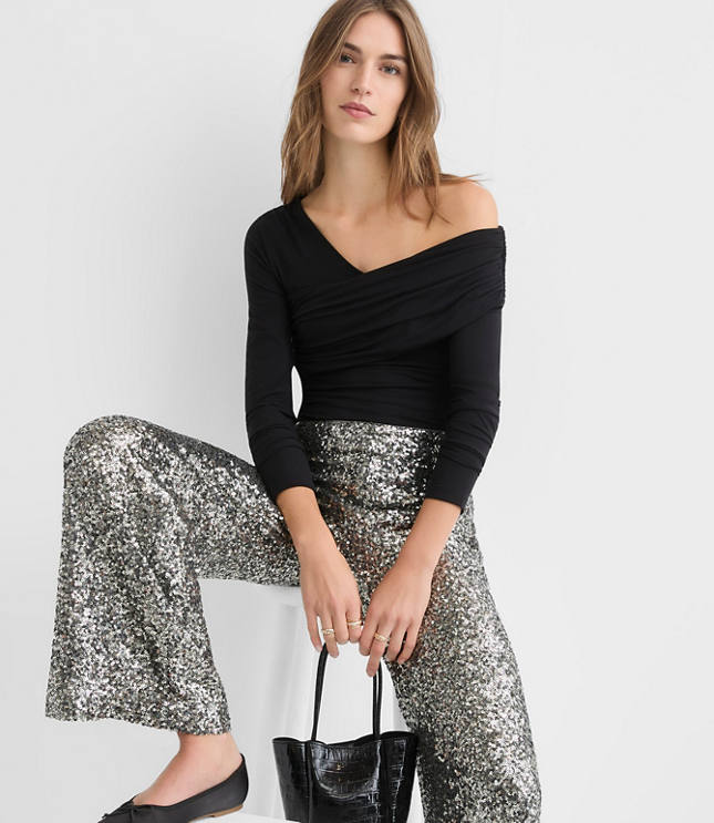 Ruched Off The Shoulder Top