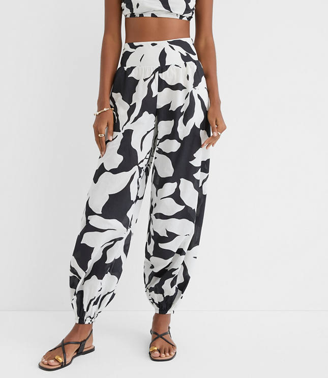 LOFT Beach Magnolia Harem Pants