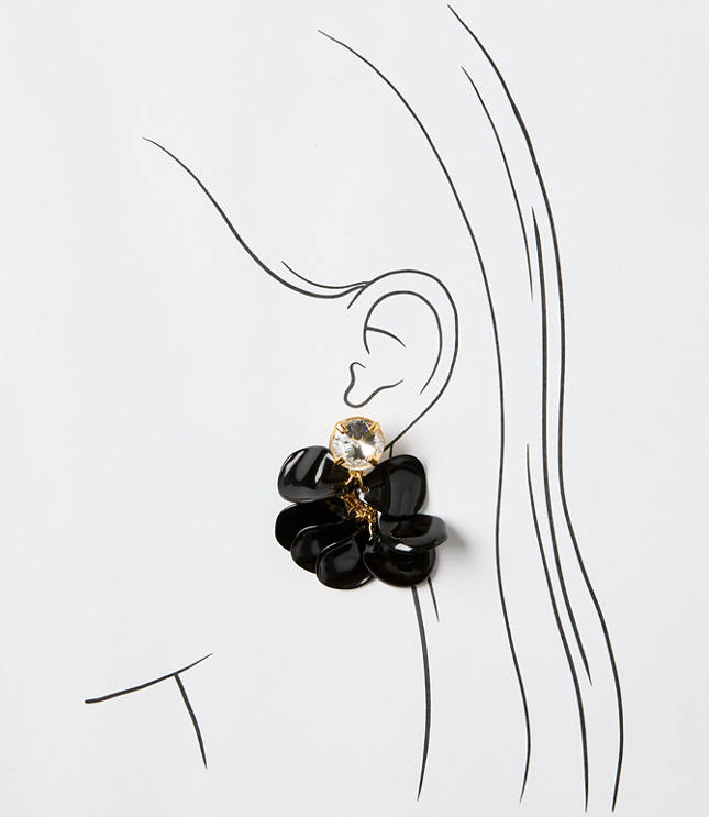Italian Collection Petal Drop Earrings