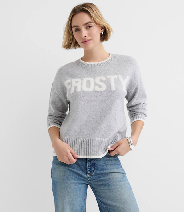 Petite Frosty Everyday Sweater
