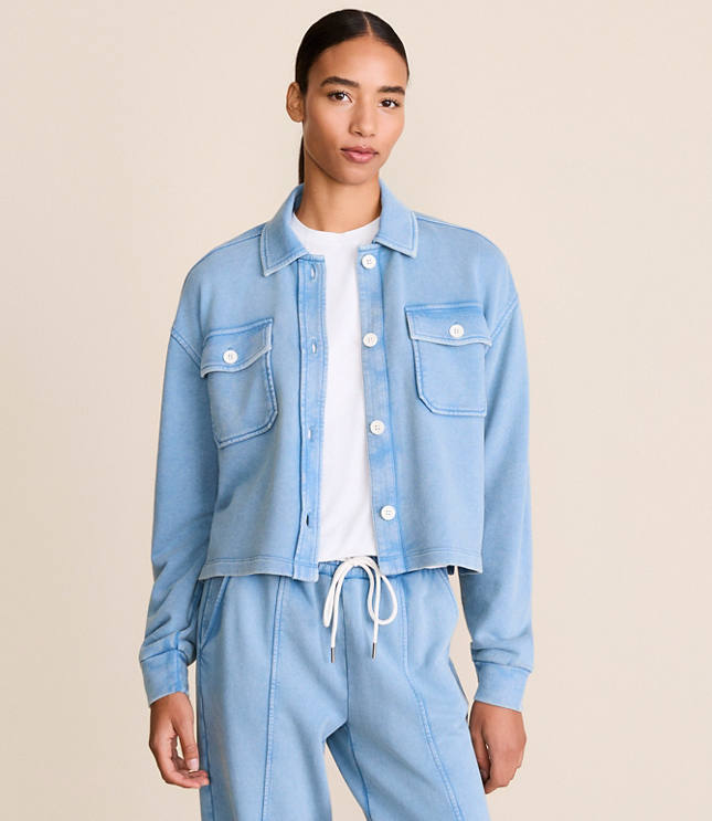 Petite Lou & Grey Button Pocket Top