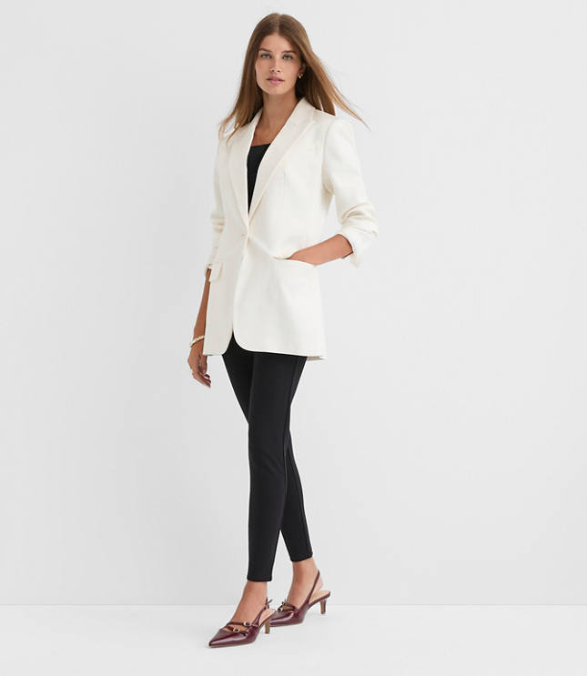 Twill Sculpted Modern Blazer