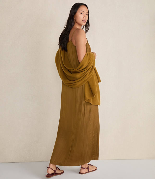 Haven Well Within Silky Pleated Maxi Dress