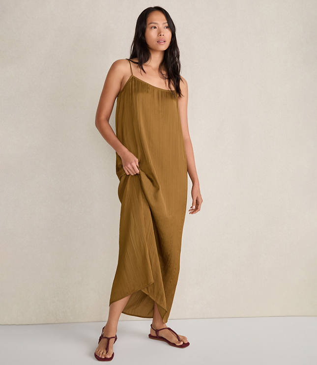 Haven Well Within Silky Pleated Maxi Dress