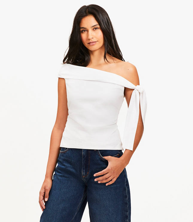 Womens One Shoulder Tops | Loft