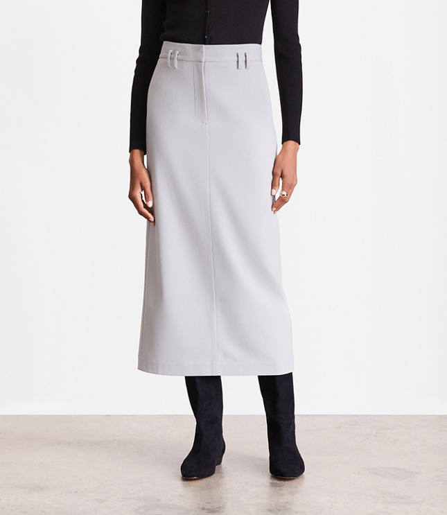LOFT Versa Seasonless Maxi Pocket Skirt