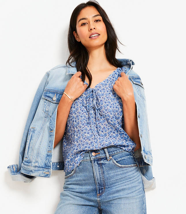 Floral Bow Blouse
