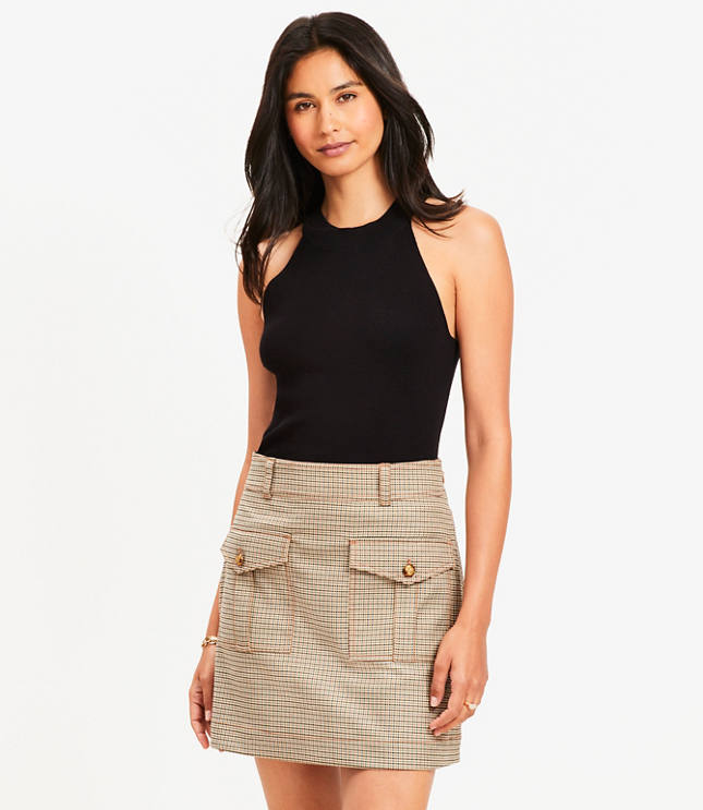 Ribbed Halter Sweater
