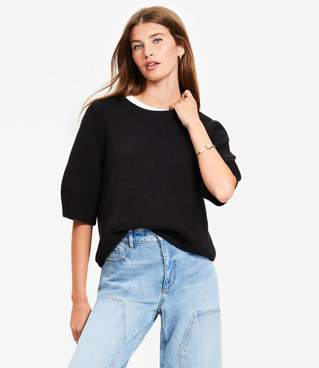 Relaxed Sweater Tee