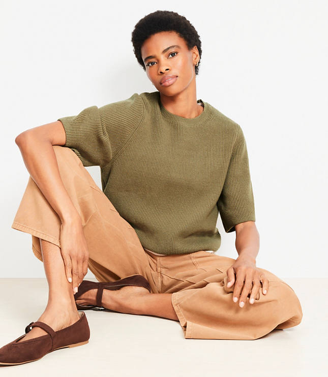Relaxed Sweater Tee