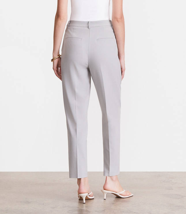 LOFT Versa Seasonless Pleated Tapered Pants