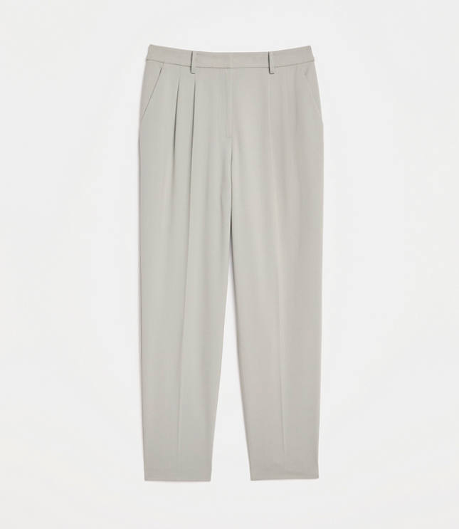 LOFT Versa Seasonless Pleated Tapered Pants