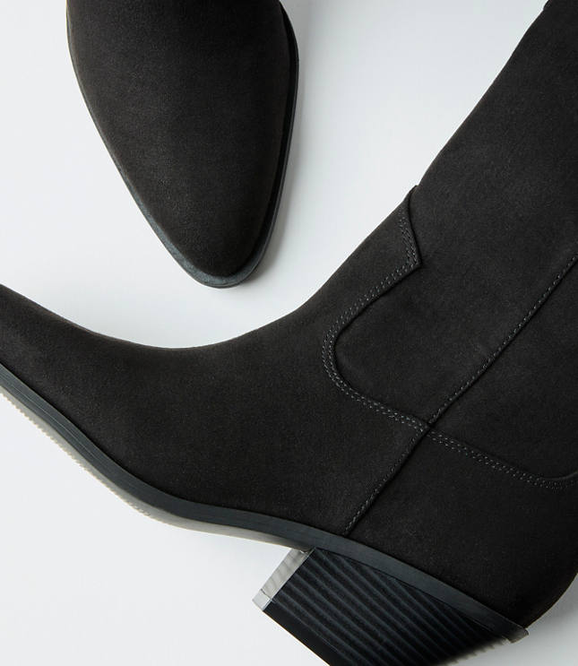 Mid Calf Western Boots