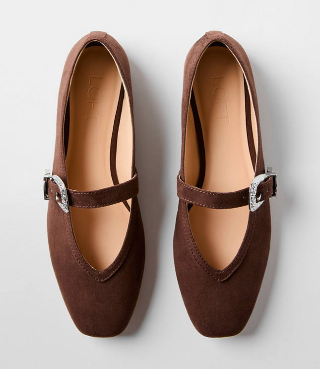 Western Mary Jane Flats