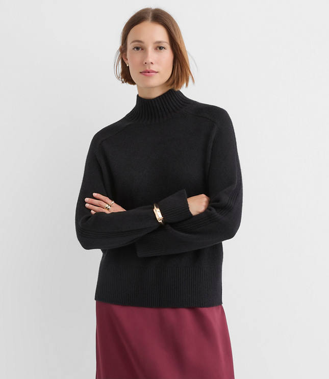 Modern Mock Neck Sweater