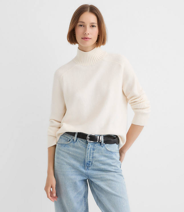 Modern Mock Neck Sweater