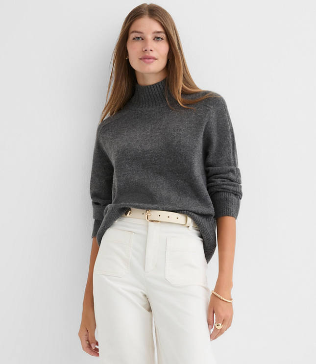 Modern Mock Neck Sweater