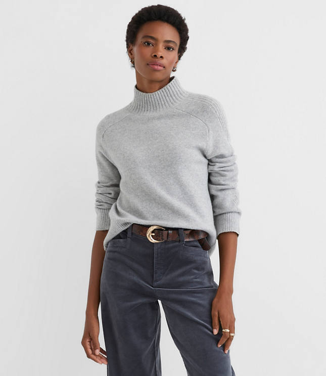 Modern Mock Neck Sweater