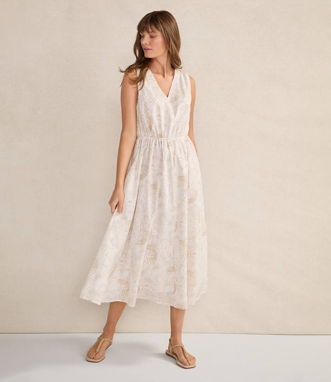Cotton Midi Dresses | Loft