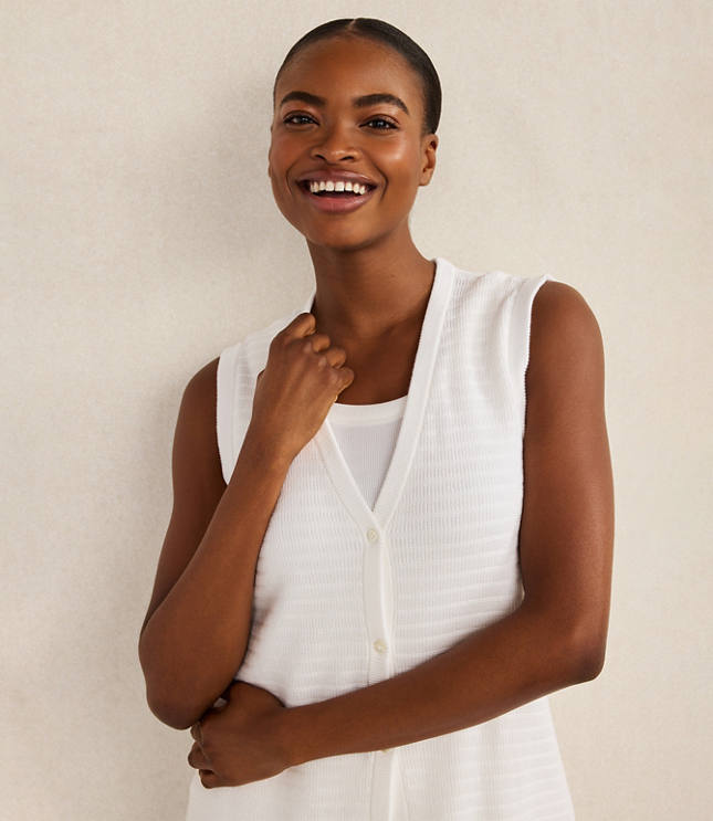 Haven Well Within Organic Cotton Linen Stitch Duster