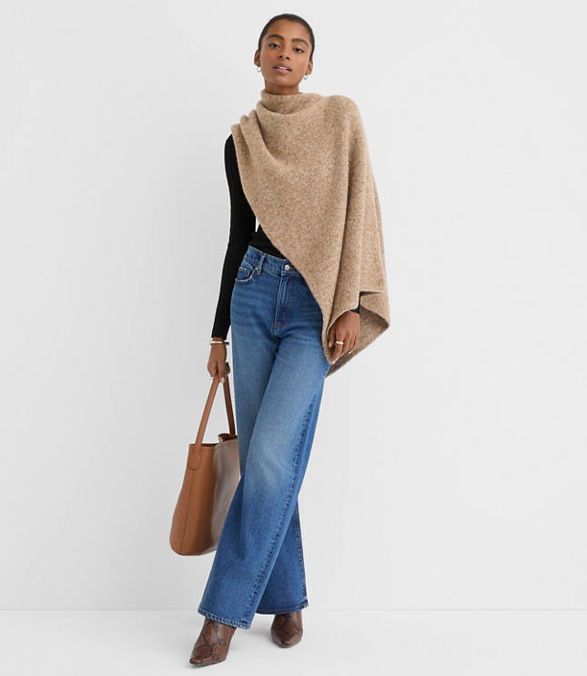 Cozy Asymmetrical Poncho