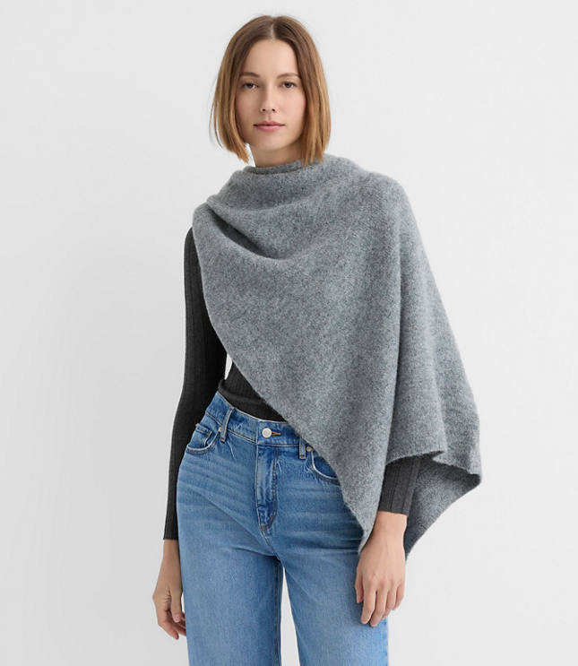 Cozy Asymmetrical Poncho