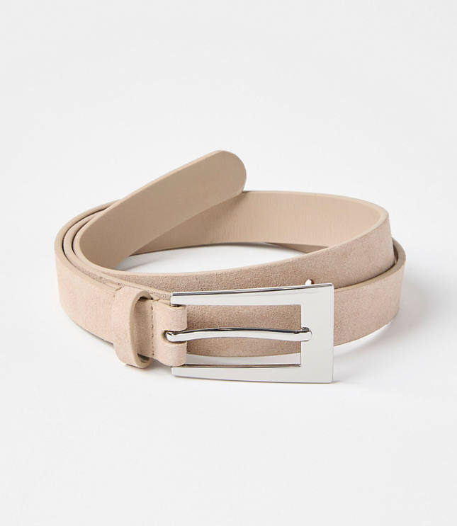 LOFT Versa Angular Suede Belt