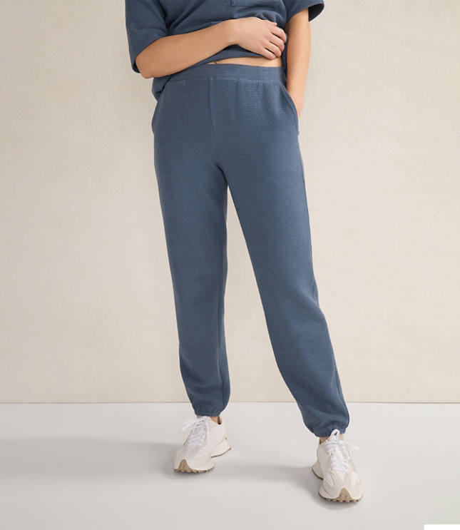 Haven Well Within Cotton Blend Textured Joggers