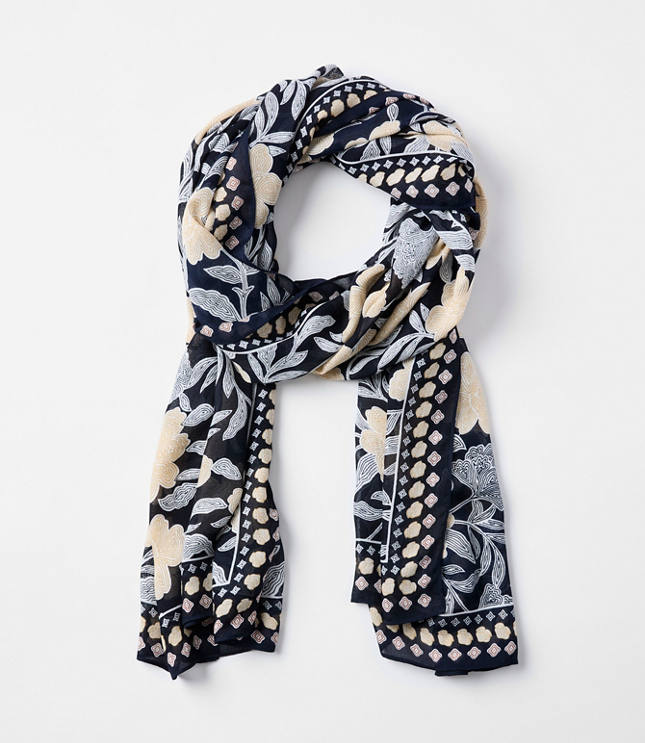 Floral Scarf
