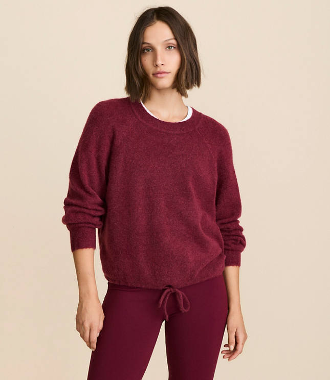 Lou & Grey Cloudstitch Drawstring Sweater