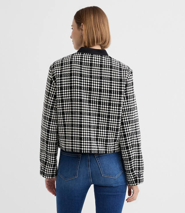 Checked Swing Jacket