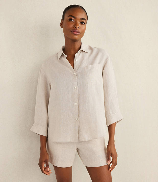 Haven Well Within Linen Scoop Neck Tunic