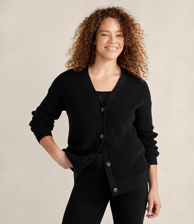 Women's Black Cardigan Sweaters | Loft