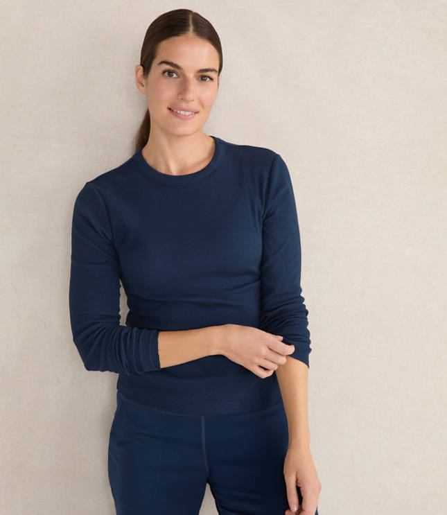 Haven Well Within Essential Organic Cotton Long Sleeve Tee