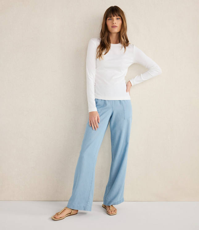 Haven Well Within Essential Organic Cotton Long Sleeve Tee carousel Product Image 2