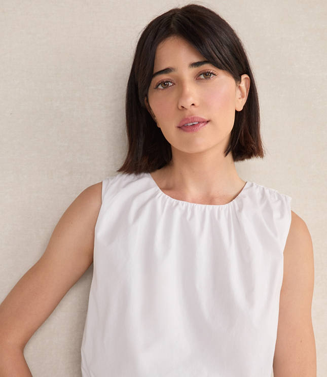 Haven Well Within Organic Cotton Poplin Bubble Top