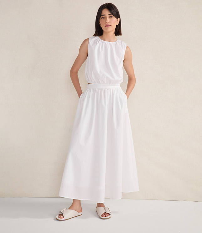 Haven Well Within Organic Cotton Poplin Bubble Top