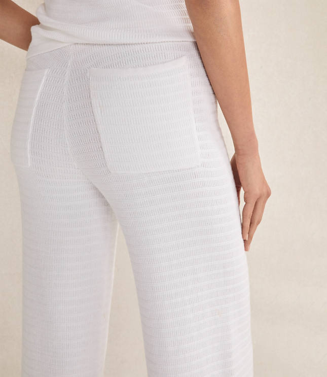 Haven Well Within Organic Cotton Linear Stitch Straight Leg Pants