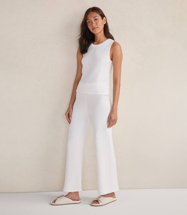 Haven Well Within Organic Cotton Linear Stitch Straight Leg Pants
