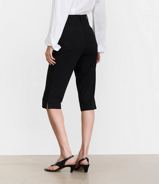LOFT Versa Seasonless Stretch Slim Crop Pants
