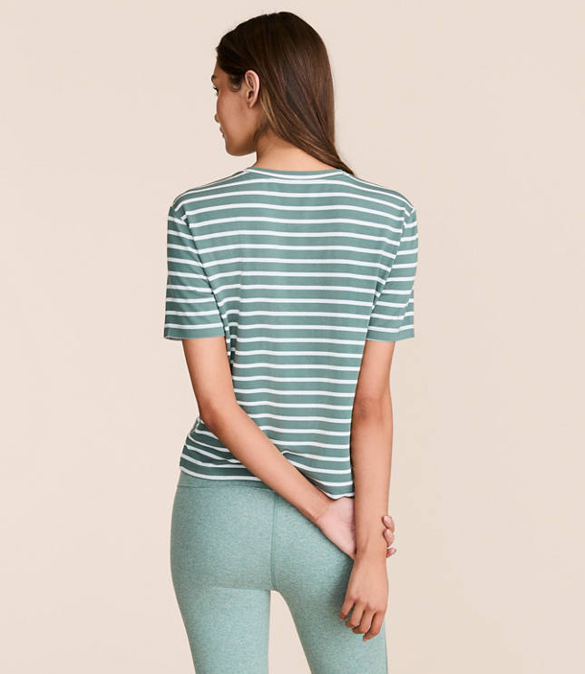 Lou & Grey Striped Essential Modal Tee