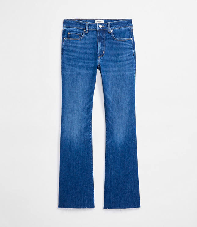 Rivete Petite Mid Rise Boot Jeans in Vintage Dark Wash