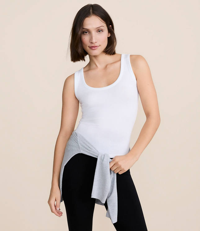 Lou & Grey Ribbed Tank Top