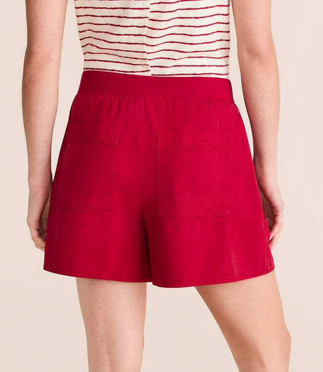 Lou & Grey Washed Twill Shorts carousel Product Image 3