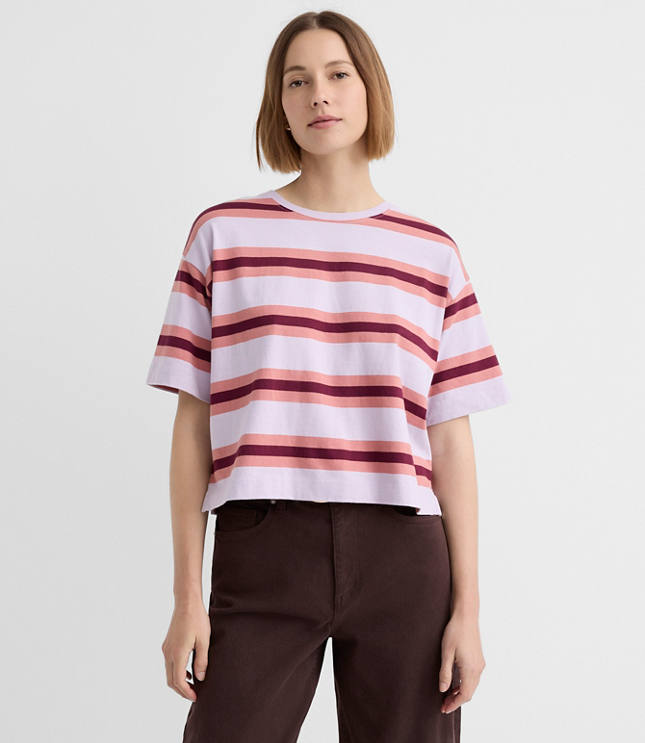 Striped Jersey Modern Tee